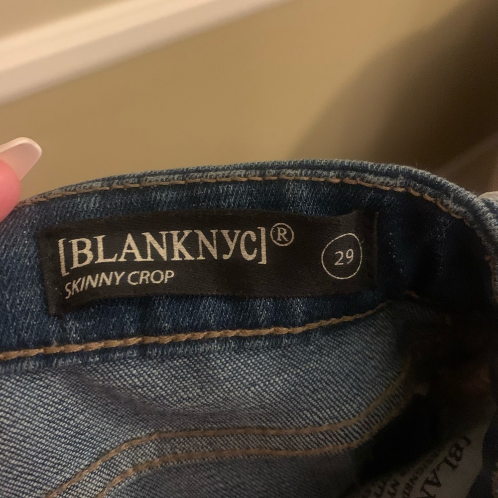 Blank Nyc Patchwork Blue Jeans - image 7